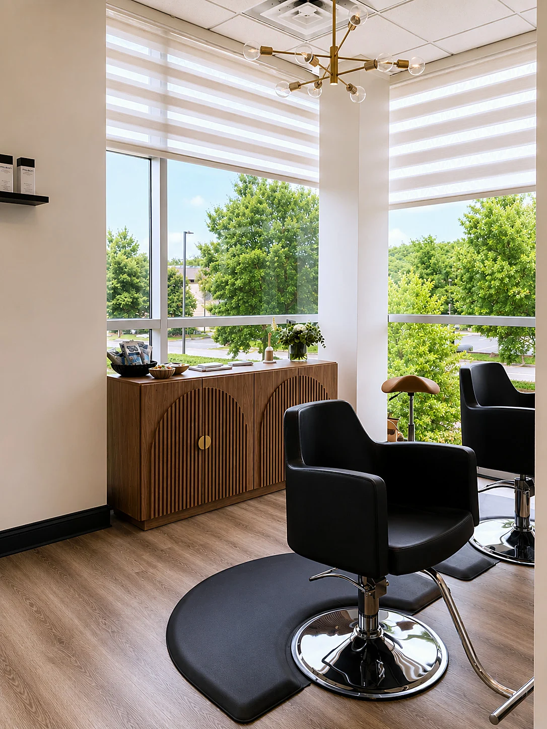 Styling detail at Edit Hair Salon